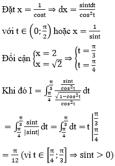 Các dạng bài tập Toán lớp 12 ôn thi THPT Quốc gia có lời giải