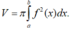 Ứng dụng tích phân trong hình học - Tính thể tích vật thể và khối tròn xoay