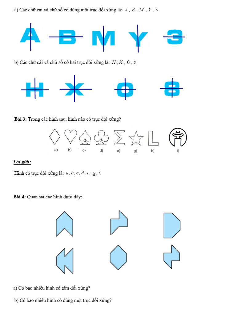 Chuyên đề bồi dưỡng HSG Toán 6 Hình học trực quan (có lời giải)