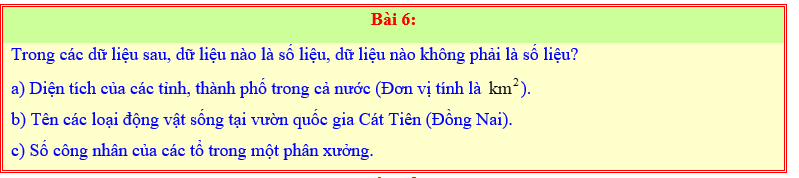 Chuyên đề Một số yếu tố thống kê lớp 6 (Chân trời sáng tạo)