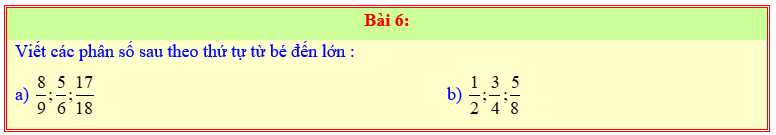 Chuyên đề Phân số lớp 6 (Chân trời sáng tạo)