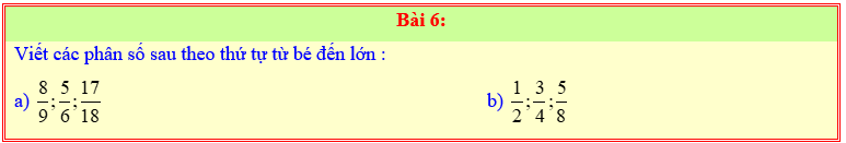 Chuyên đề Phân số lớp 6 (Kết nối tri thức)