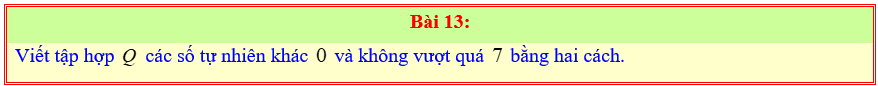 Chuyên đề Số tự nhiên lớp 6 (Cánh diều)