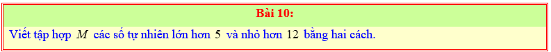 Chuyên đề Số tự nhiên lớp 6 (Chân trời sáng tạo)