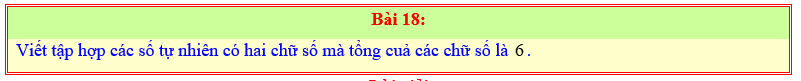 Chuyên đề Số tự nhiên lớp 6 (Chân trời sáng tạo)