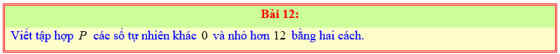 Chuyên đề Tập hợp các số tự nhiên lớp 6 (Kết nối tri thức)