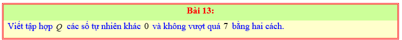 Chuyên đề Tập hợp các số tự nhiên lớp 6 (Kết nối tri thức)