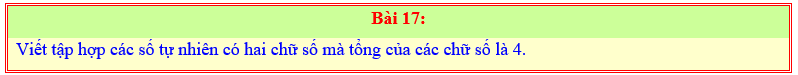 Chuyên đề Tập hợp các số tự nhiên lớp 6 (Kết nối tri thức)