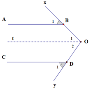 Bài tập ôn tập Chương 1 Hình Học 7