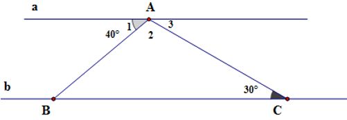 Bài tập ôn tập Chương 1 Hình Học 7