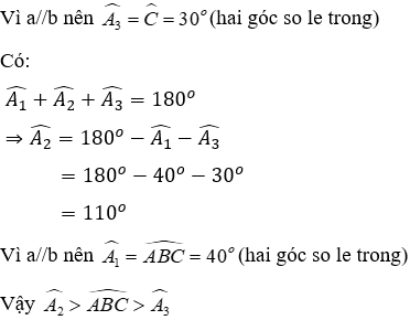 Bài tập ôn tập Chương 1 Hình Học 7