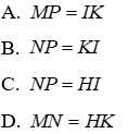 Bài tập ôn tập Chương 2 Hình Học 7