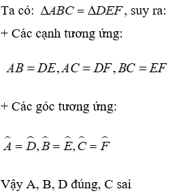 Bài tập ôn tập Chương 2 Hình Học 7