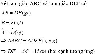 Bài tập ôn tập Chương 2 Hình Học 7