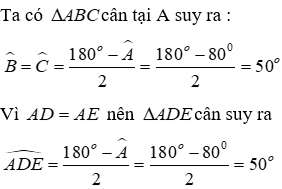 Bài tập ôn tập Chương 2 Hình Học 7