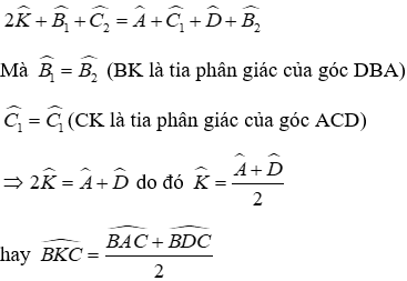 Bài tập ôn tập Chương 2 Hình Học 7