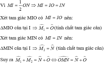 Bài tập ôn tập Chương 3 Hình học