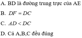 Bài tập ôn tập Chương 3 Hình học