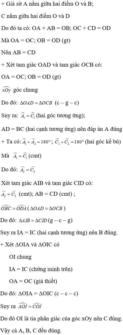 Toán lớp 7 | Lý thuyết - Bài tập Toán 7 có đáp án