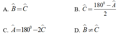 Trắc nghiệm Chương 2 Hình Học 7 (Phần 2) - Bài tập Toán lớp 7 chọn lọc có đáp án, lời giải chi tiết