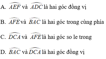 Trắc nghiệm chương 5 (Phần 1) - Bài tập Toán lớp 7 chọn lọc có đáp án, lời giải chi tiết