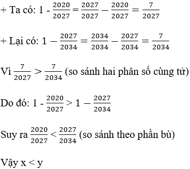 Các cách so sánh số hữu tỉ cực hay, chi tiết