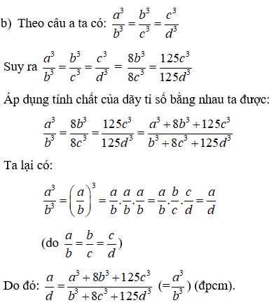 Cách chứng minh tỉ lệ thức lớp 7 cực hay, chi tiết