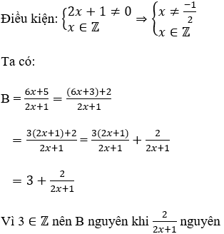 Cách giải bài tập Tìm x để biểu thức nguyên cực hay, chi tiết