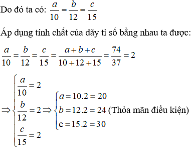 Cách giải bài toán chia tỉ lệ lớp 7 cực hay, chi tiết