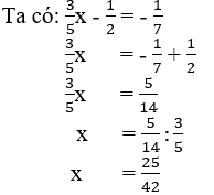Cách giải bài toán tìm x lớp 7 cực hay, chi tiết