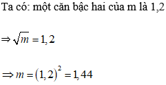 Cách tìm một số khi biết căn bậc hai của nó cực hay, chi tiết