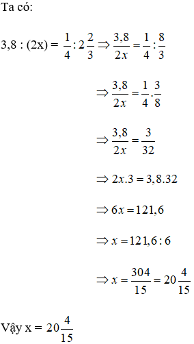Cách tìm x trong tỉ lệ thức lớp 7 cực hay, chi tiết