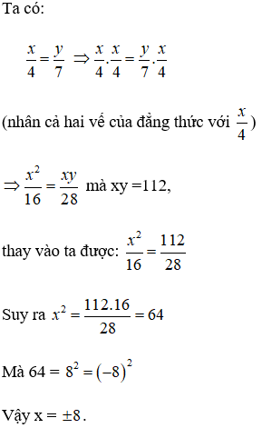 Cách tìm x trong tỉ lệ thức lớp 7 cực hay, chi tiết