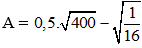Cách tính giá trị biểu thức có chứa căn bậc hai cực hay, chi tiết