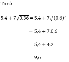 Cách tính giá trị biểu thức có chứa căn bậc hai cực hay, chi tiết