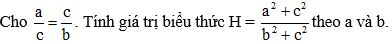 Cách tính giá trị biểu thức khi cho dãy tỉ số bằng nhau cực hay, chi tiết