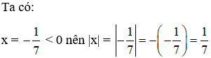 Cách tính giá trị tuyệt đối của một số hữu tỉ cực hay, chi tiết