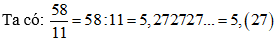 Cách viết một phân số hoặc tỉ số dưới dạng số thập phân cực hay, chi tiết