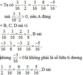 Cách viết một số hữu tỉ dưới dạng tổng, hiệu của hai số hữu tỉ cực hay, chi tiết