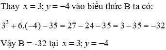 Trắc nghiệm Giá trị của một biểu thức đại số