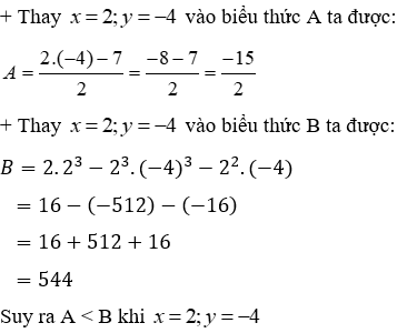 Trắc nghiệm Giá trị của một biểu thức đại số