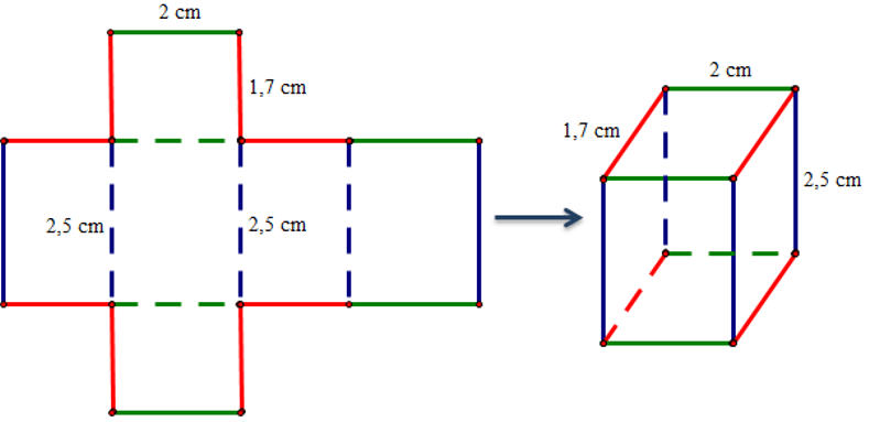 Mô tả và tạo lập hình lăng trụ đứng tam giác, lăng trụ đứng tứ giác (cách giải + bài tập)