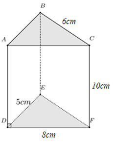 Nhận biết hình có dạng hình lăng trụ đứng tam giác, tứ giác và xác định số mặt (cách giải + bài tập)