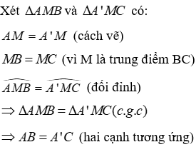 Trắc nghiệm Quan hệ giữa ba cạnh của một tam giác. Bất đẳng thức tam giác