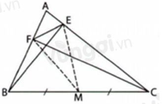 Trắc nghiệm Quan hệ giữa ba cạnh của một tam giác. Bất đẳng thức tam giác