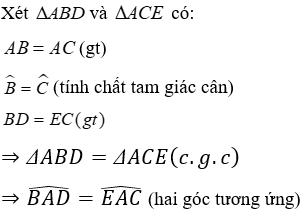 Trắc nghiệm Quan hệ giữa góc và cạnh đối diện trong một tam giác