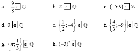 Chuyên đề Số hữu tỉ lớp 7