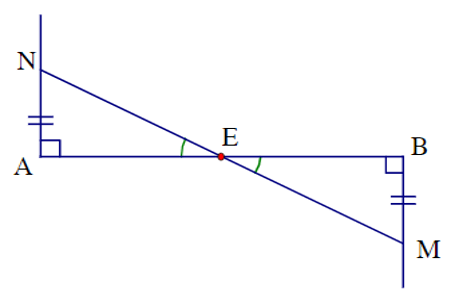 Sử dụng trường hợp bằng nhau của hai tam giác vuông để chứng minh tính chất khác (cách giải + bài tập)