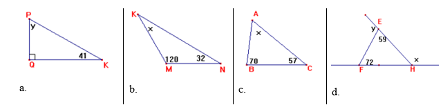 Chuyên đề Tam giác lớp 7