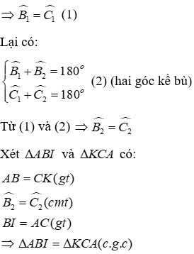 Trắc nghiệm Tính chất ba đường cao của tam giác